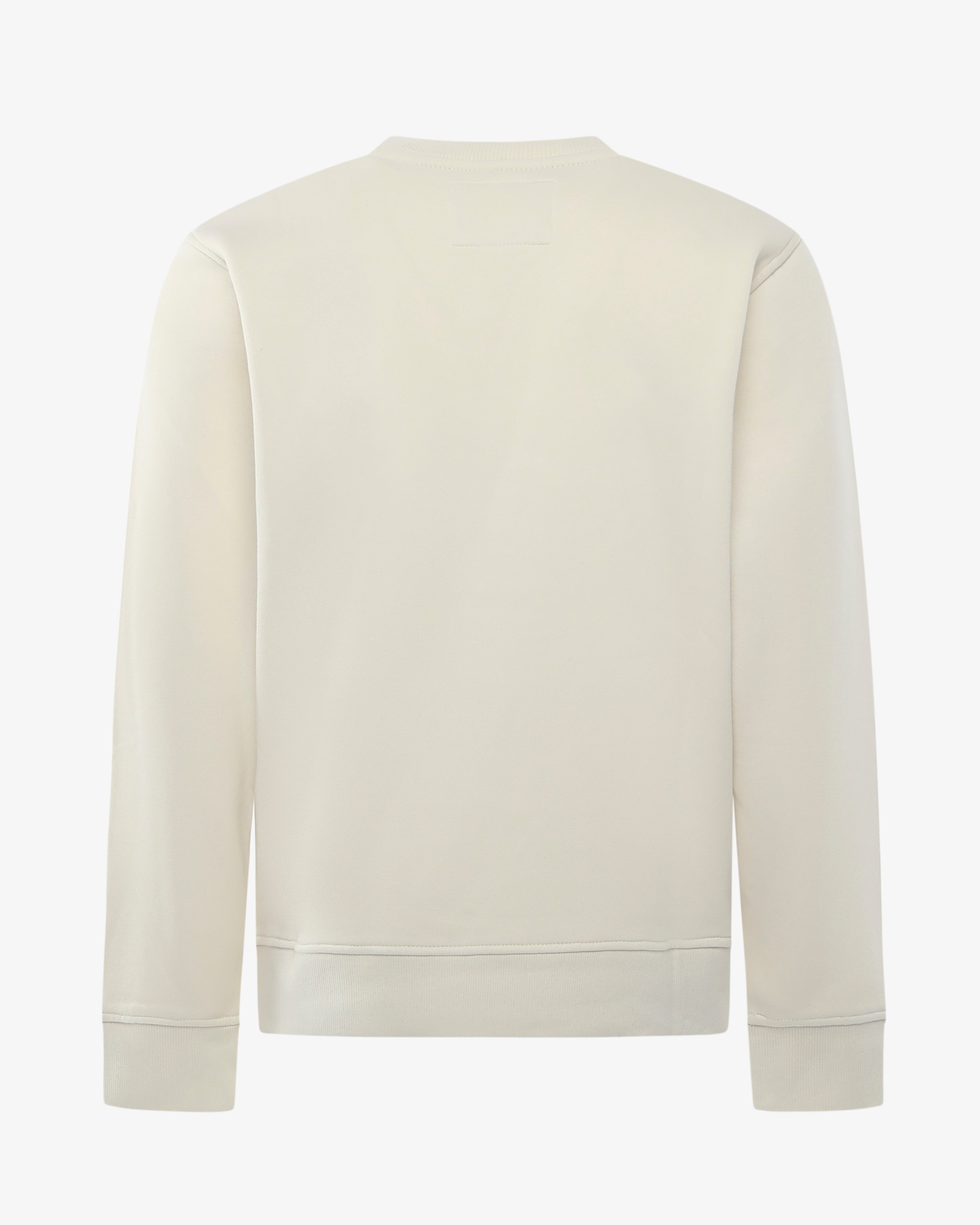 Felpa con logo centrale