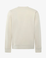 Felpa con logo centrale