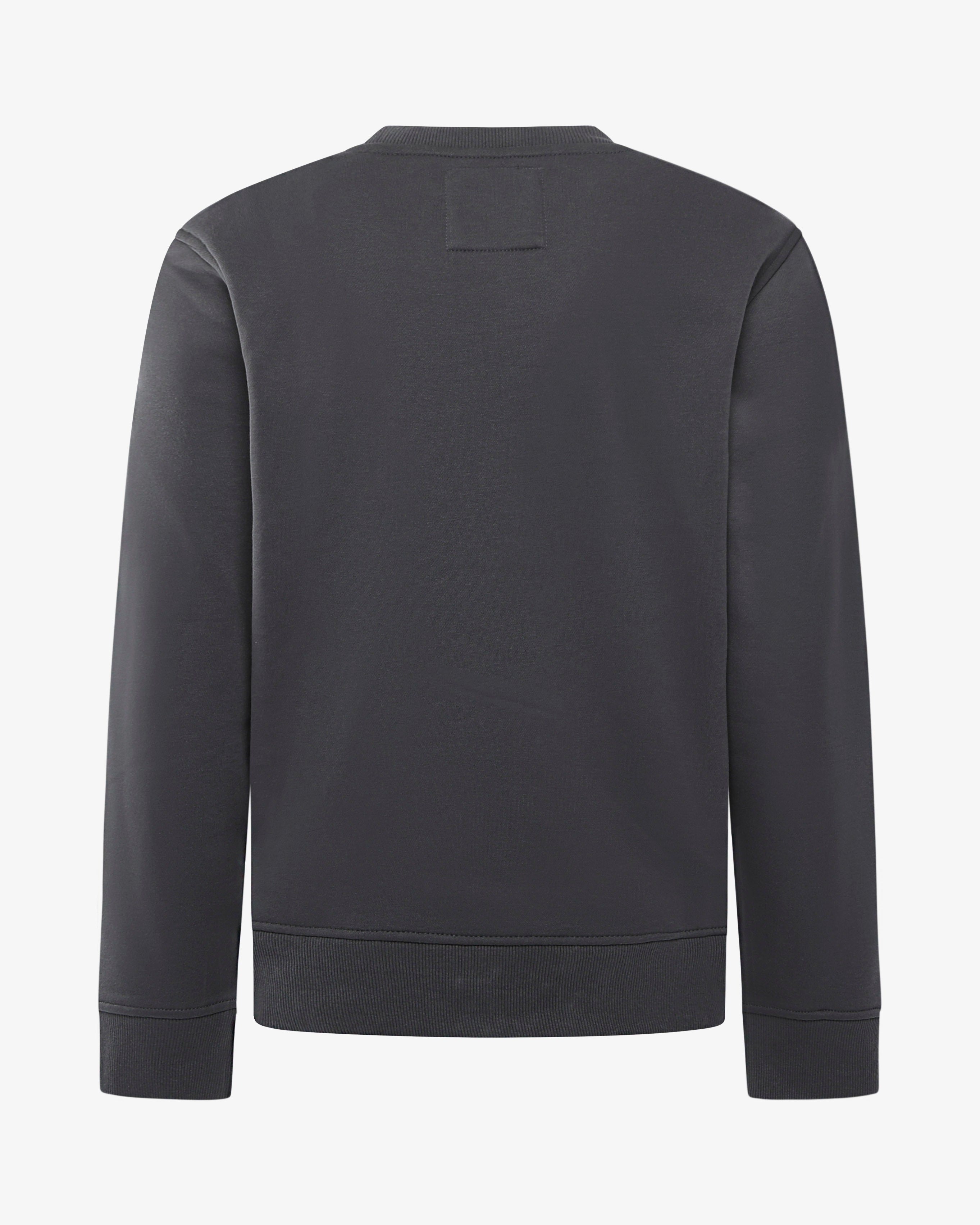 Felpa con logo centrale