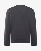 Felpa con logo centrale