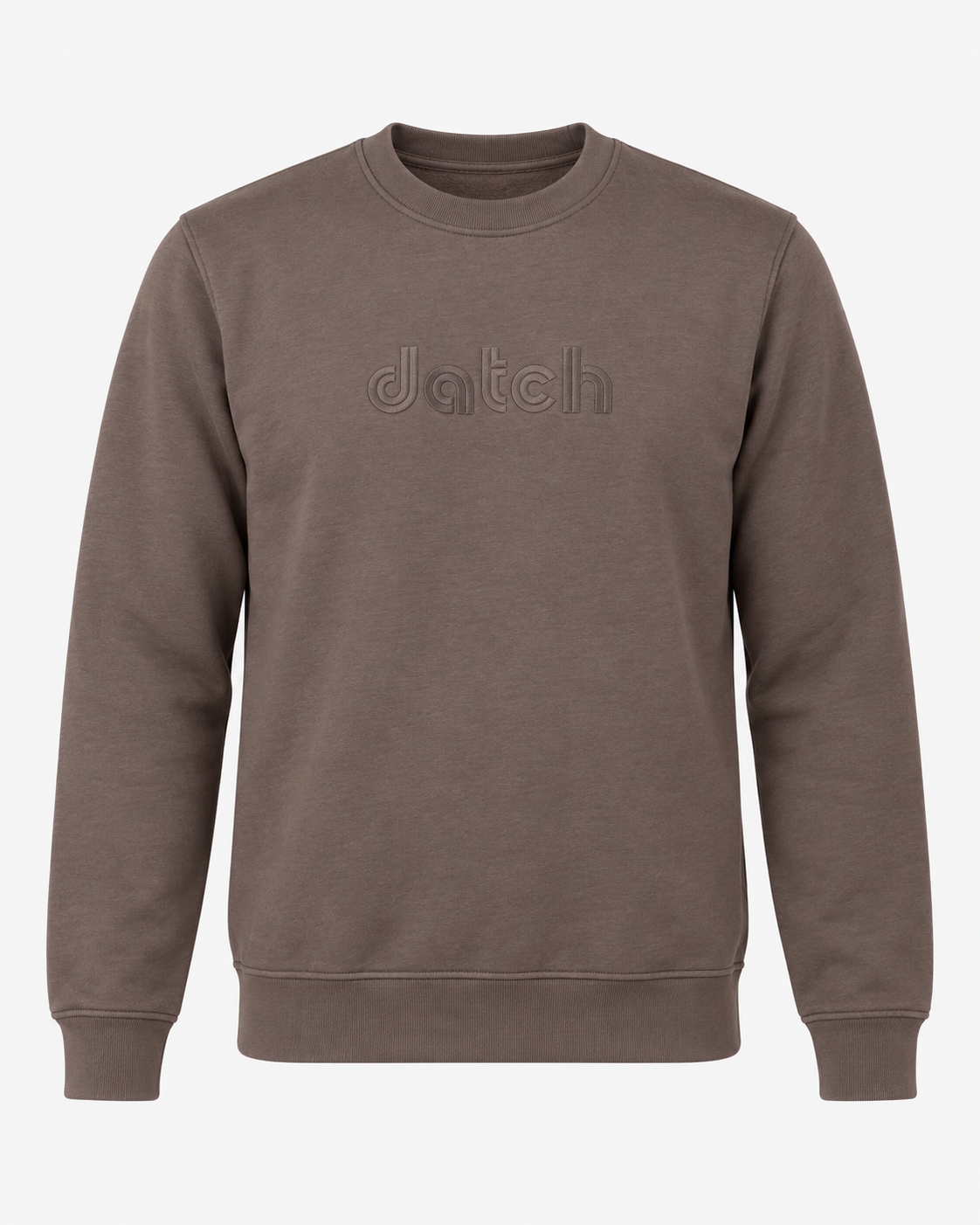 Felpa con logo centrale