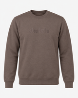 Felpa con logo centrale