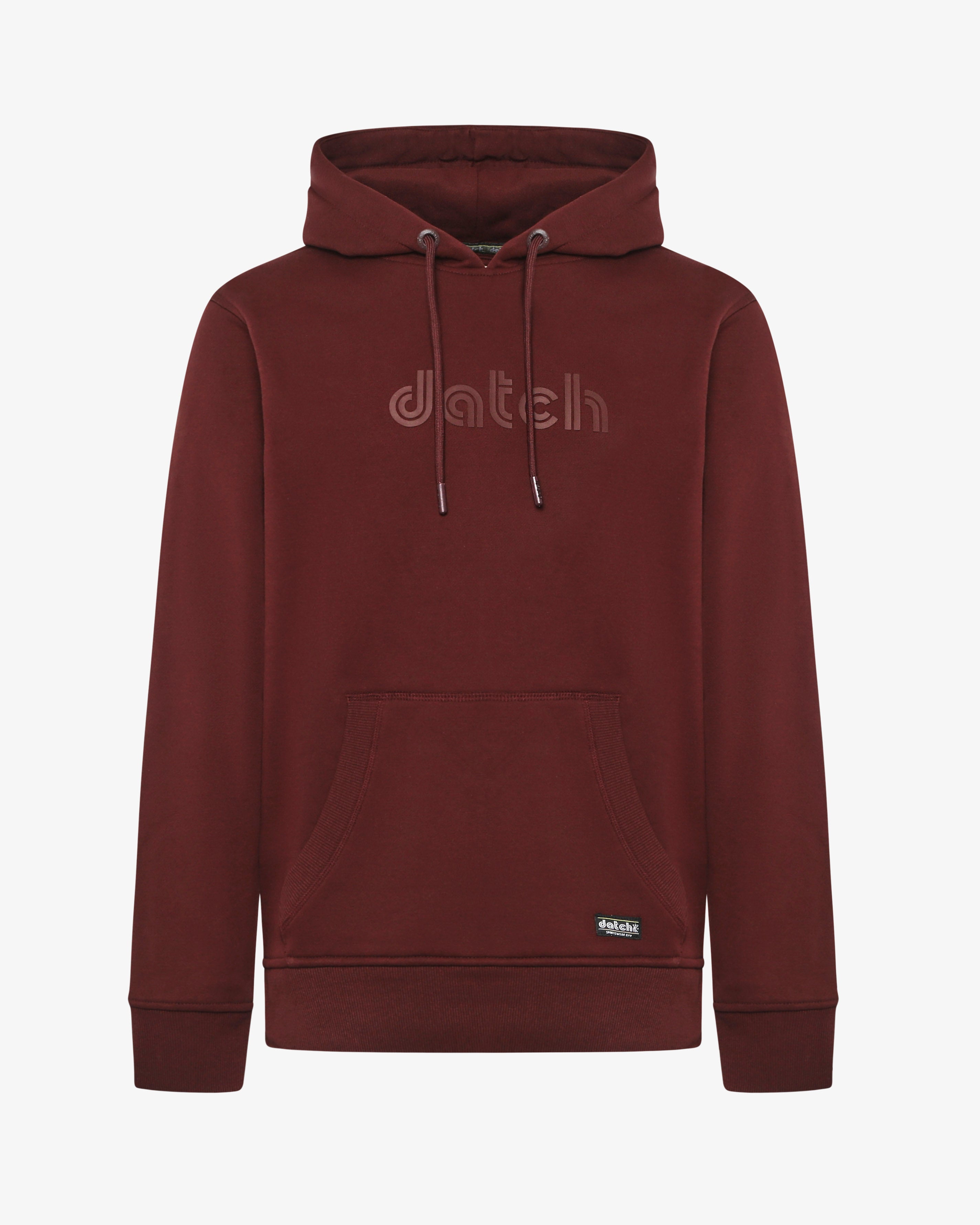 Felpa con cappuccio e logo centrale
