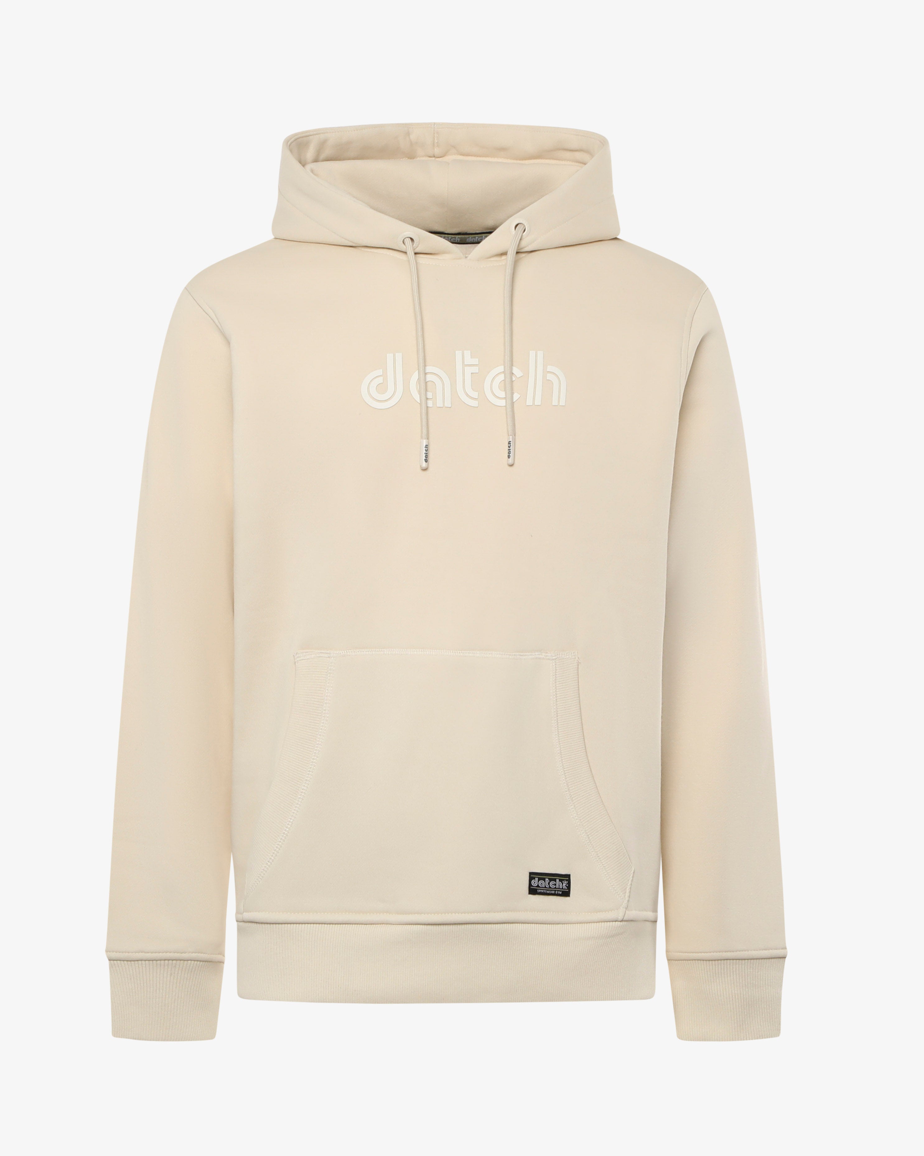 Felpa con cappuccio e logo centrale