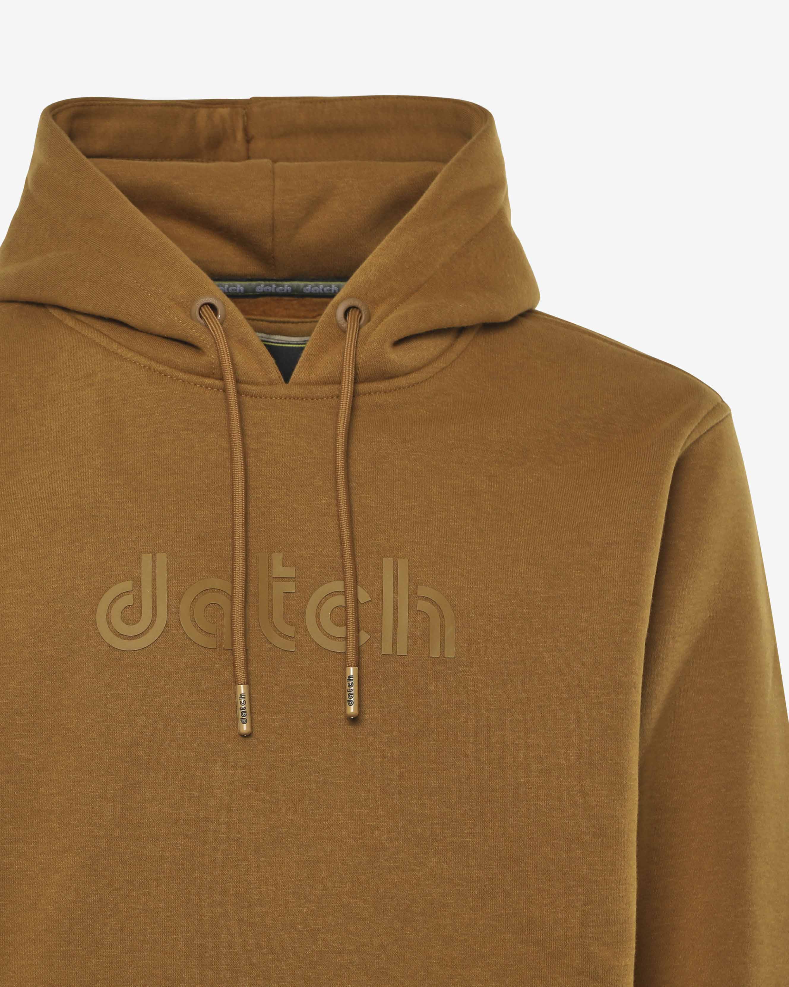 Felpa con cappuccio e logo centrale