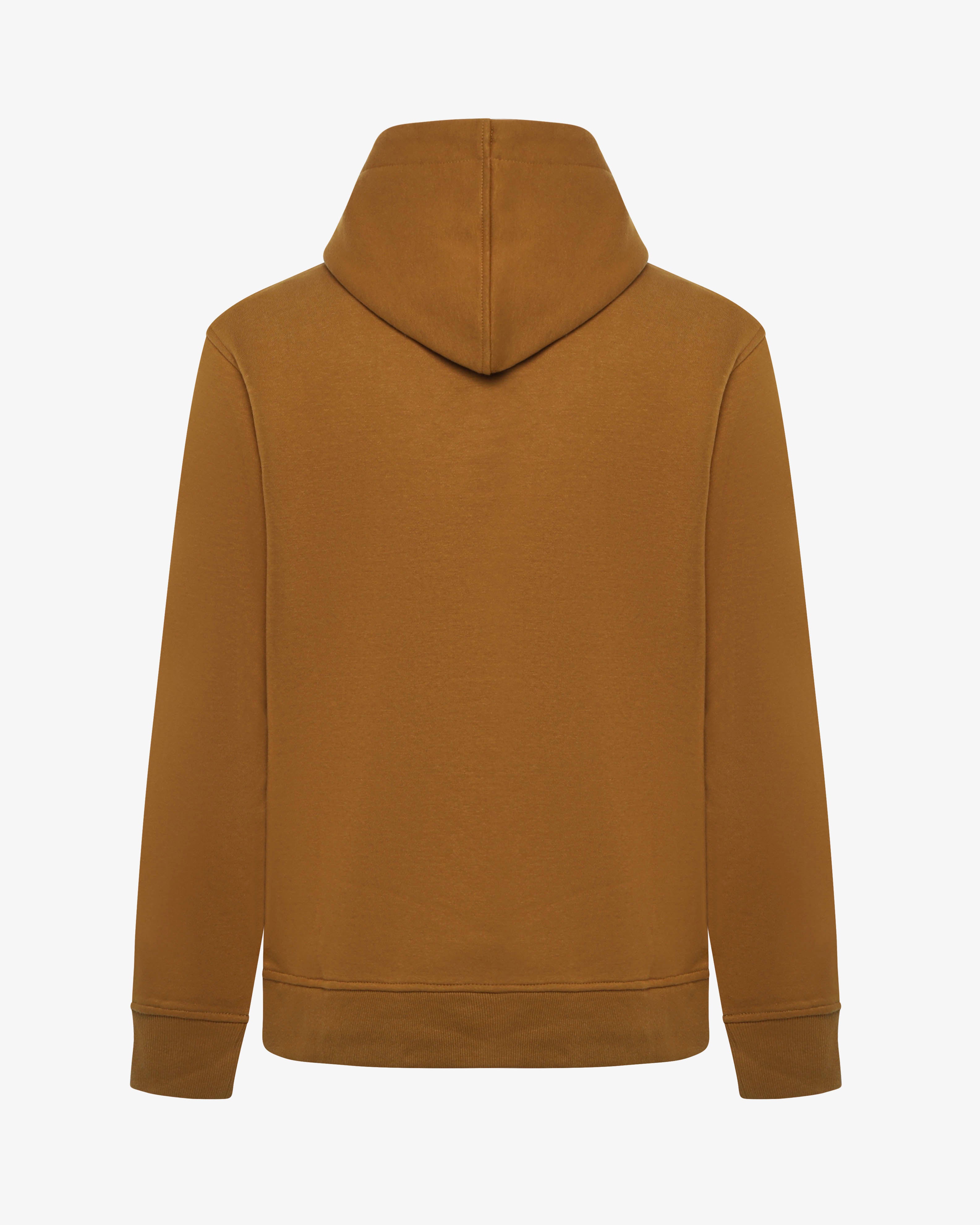 Felpa con cappuccio e logo centrale