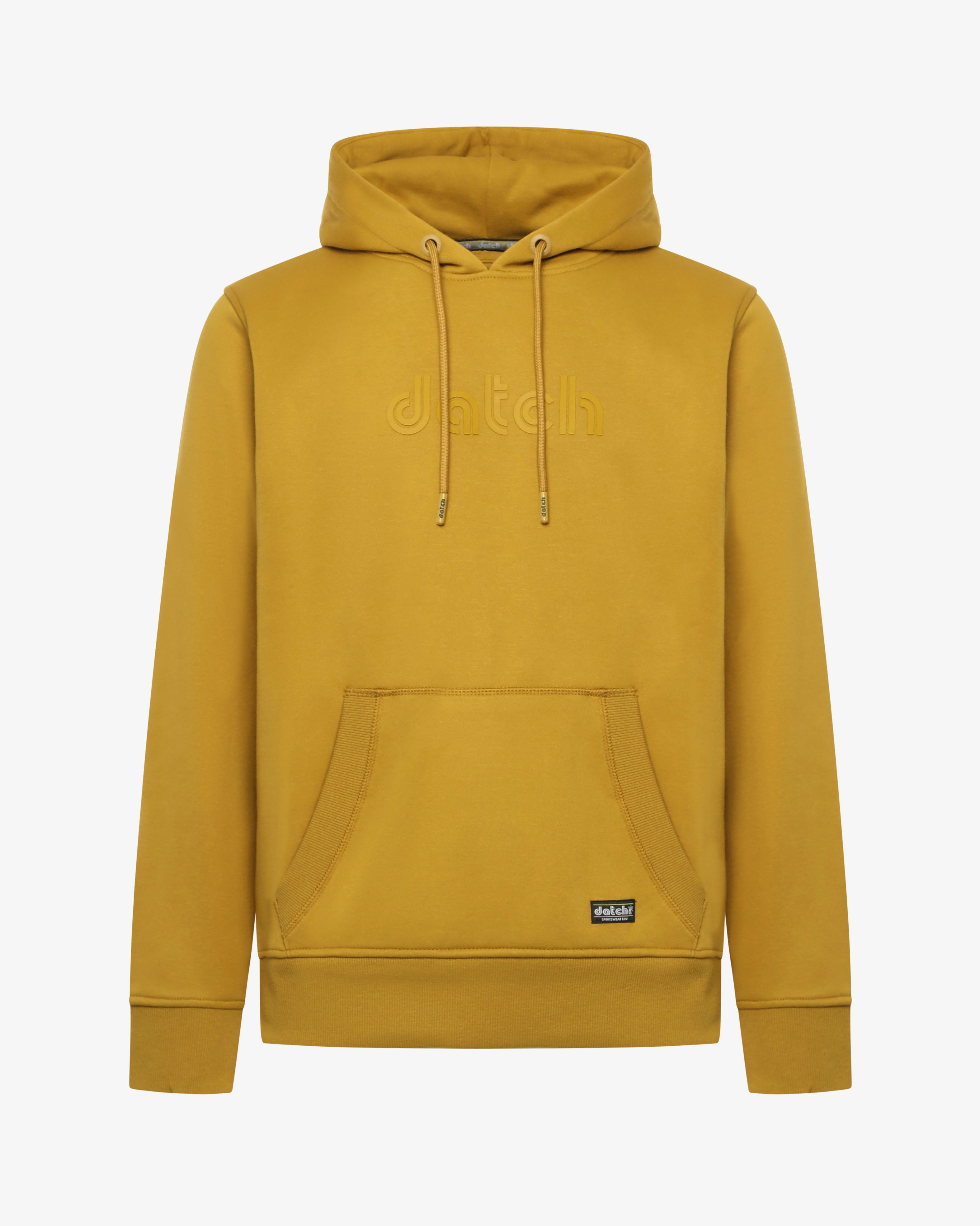 Felpa con cappuccio e logo centrale