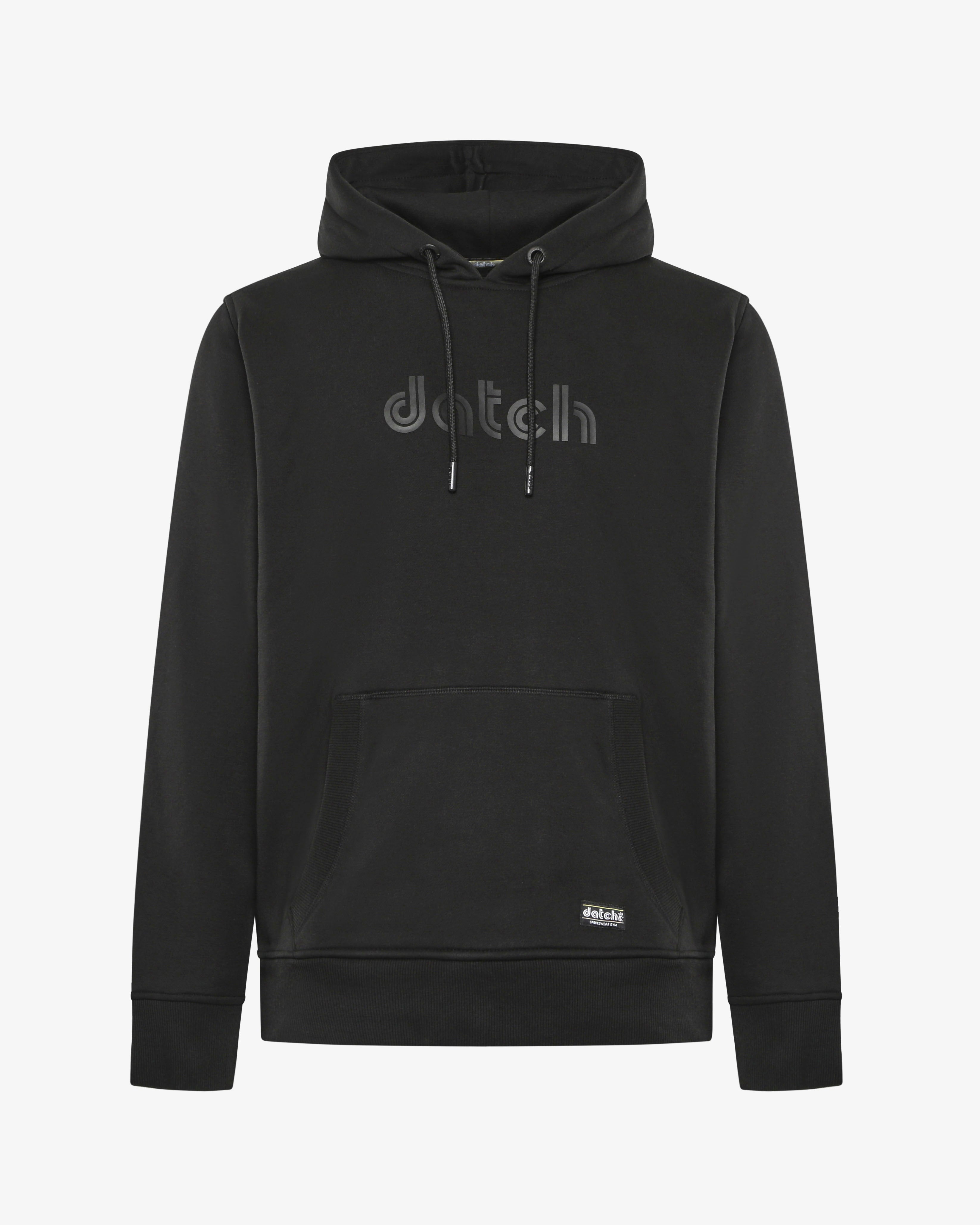 Felpa con cappuccio e logo centrale