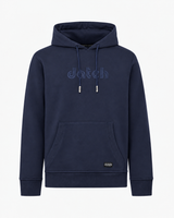 Felpa con cappuccio e logo centrale