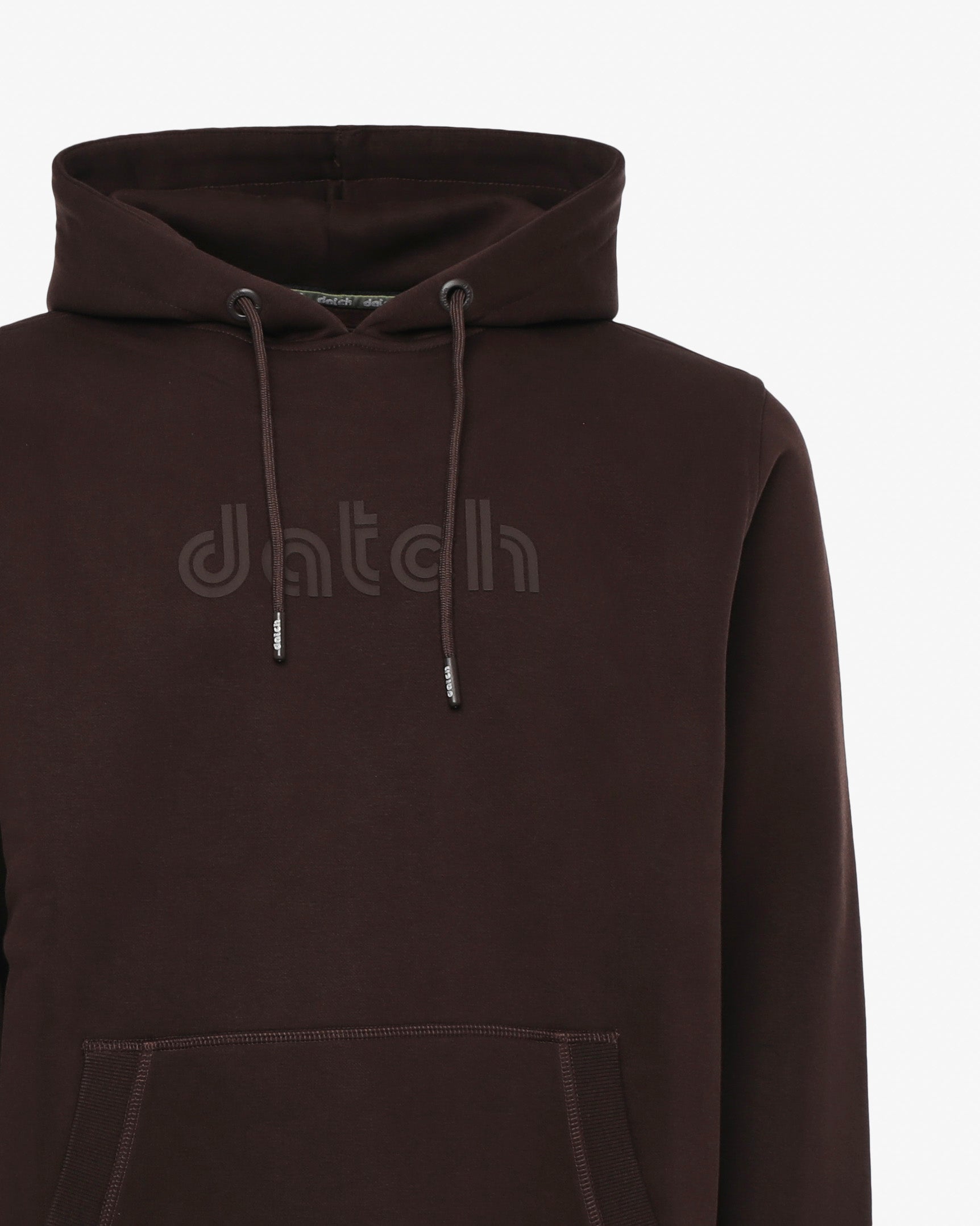 Felpa con cappuccio e logo centrale