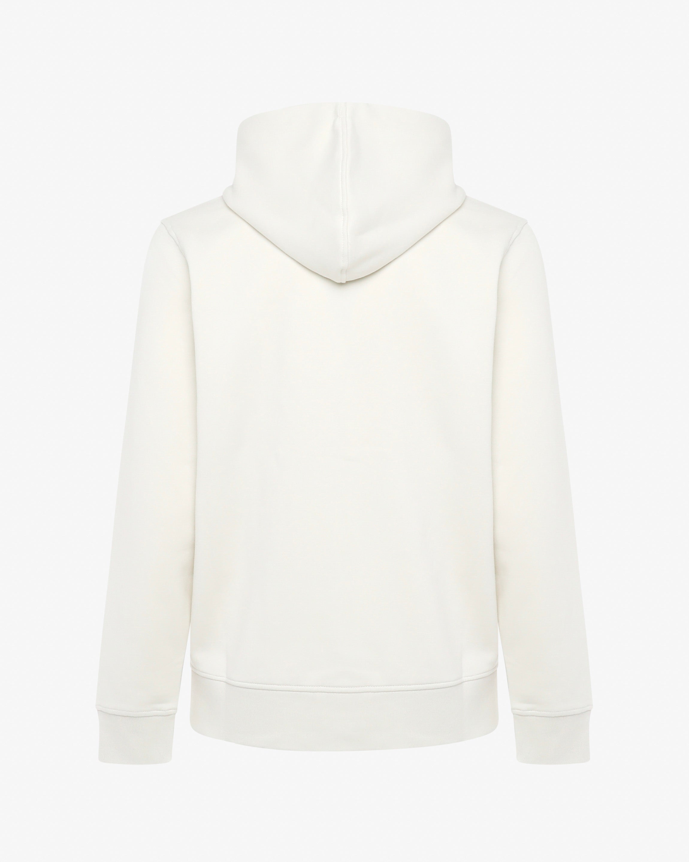 Felpa con zip e micrologo ricamato