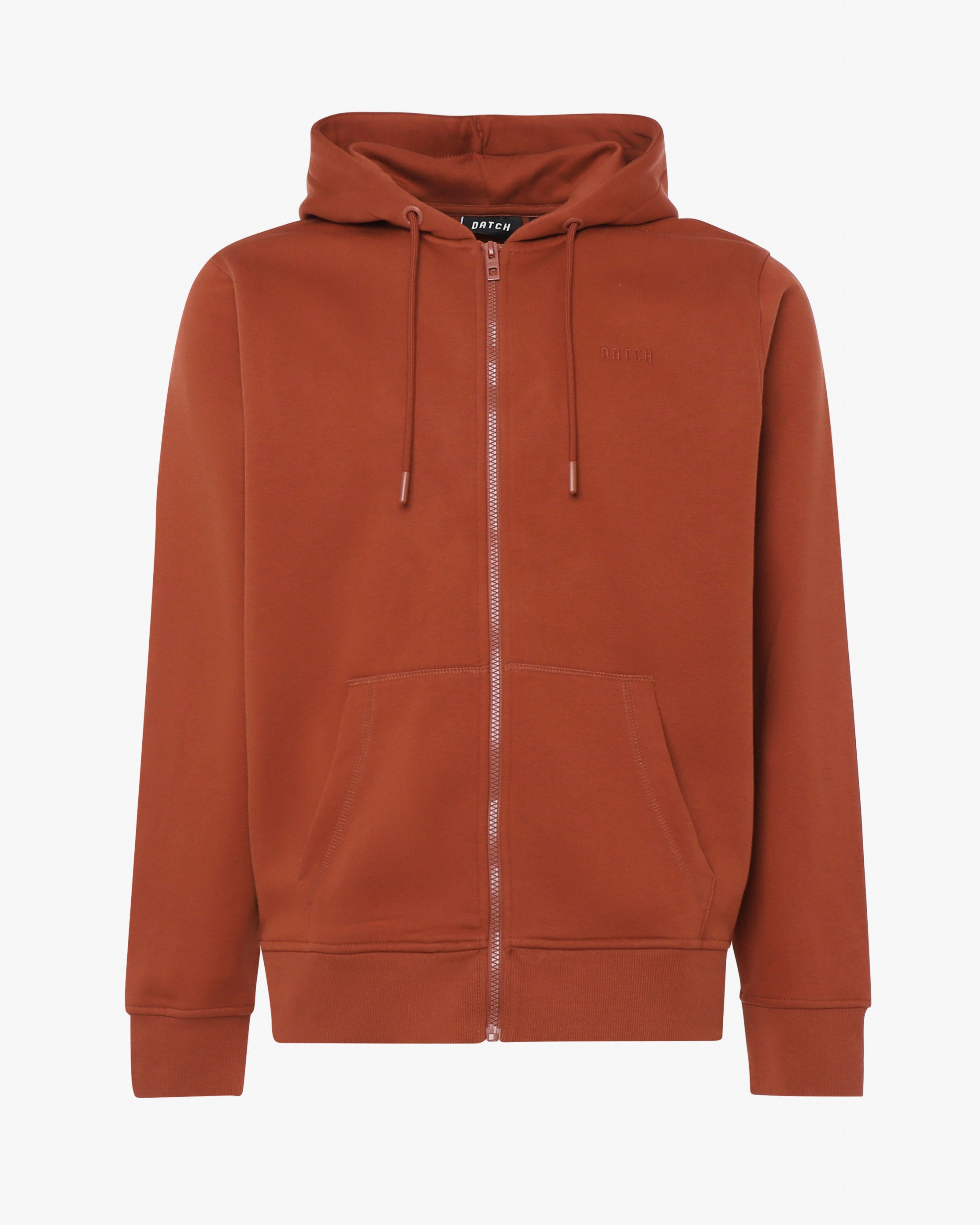 Felpa con zip e micrologo ricamato