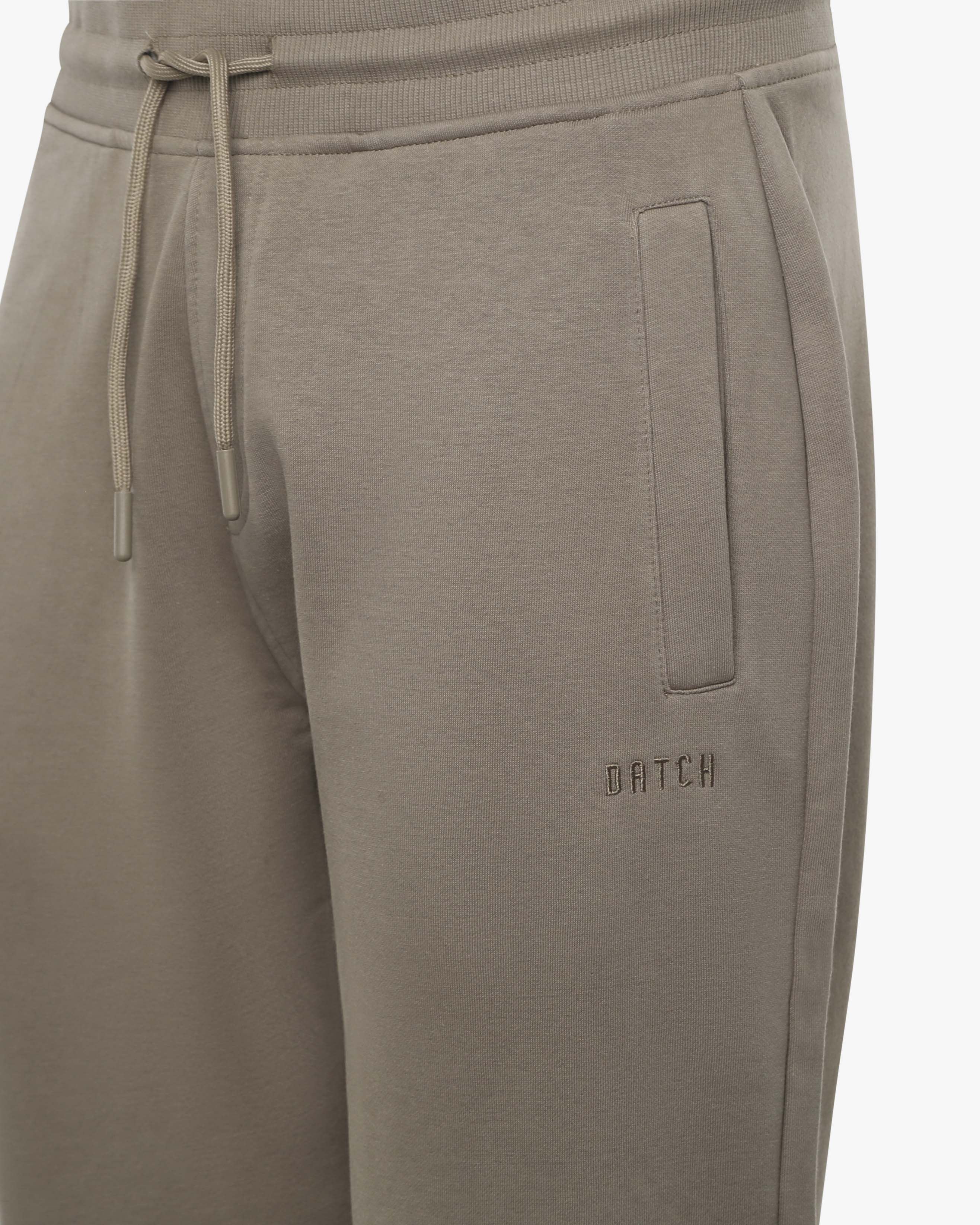 Pantaloni in felpa con ricamo laterale