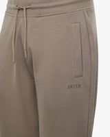 Pantaloni in felpa con ricamo laterale