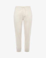 Pantaloni in felpa con ricamo laterale