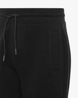 Pantaloni in felpa con ricamo laterale