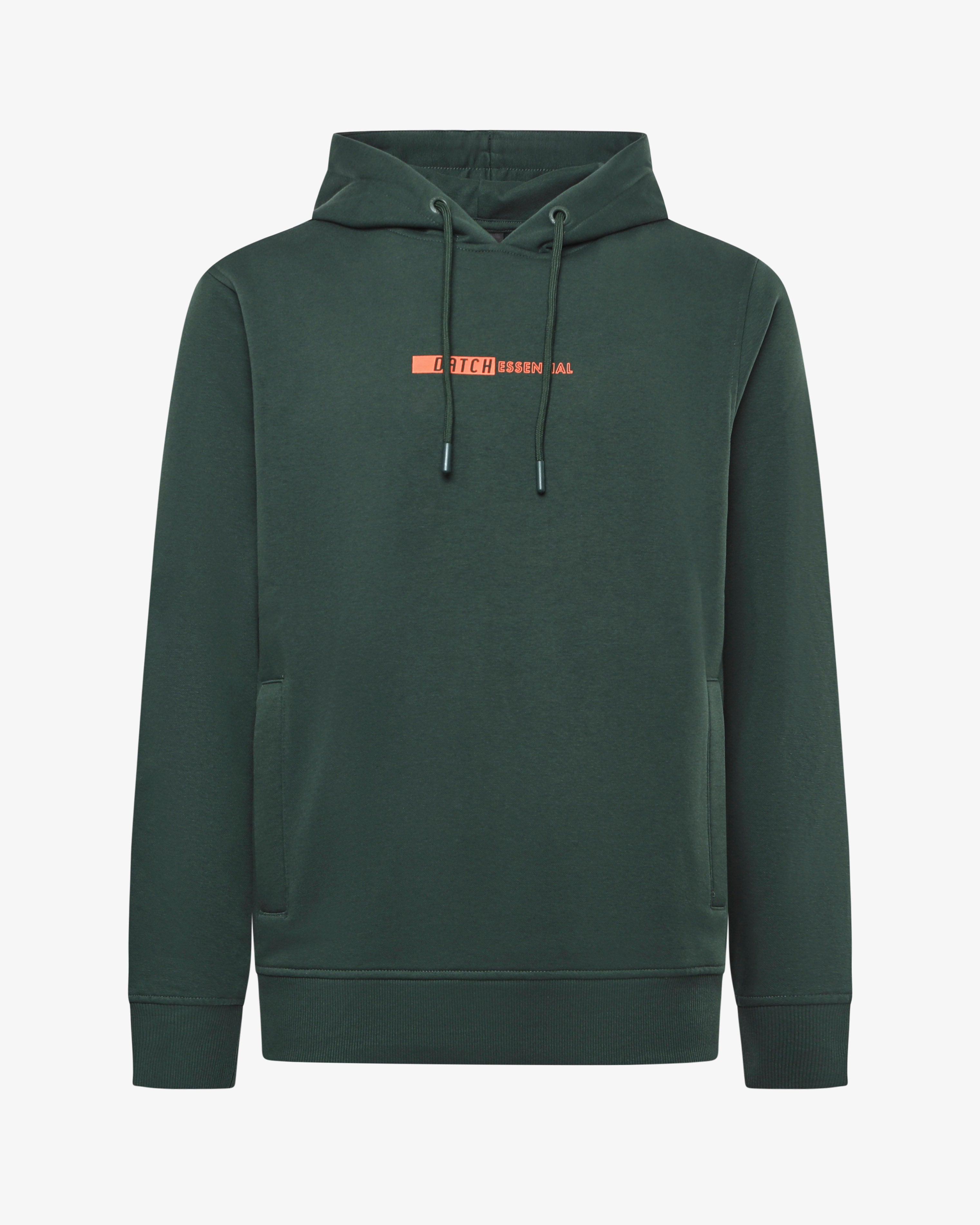 Felpa con cappuccio e stampa piccola