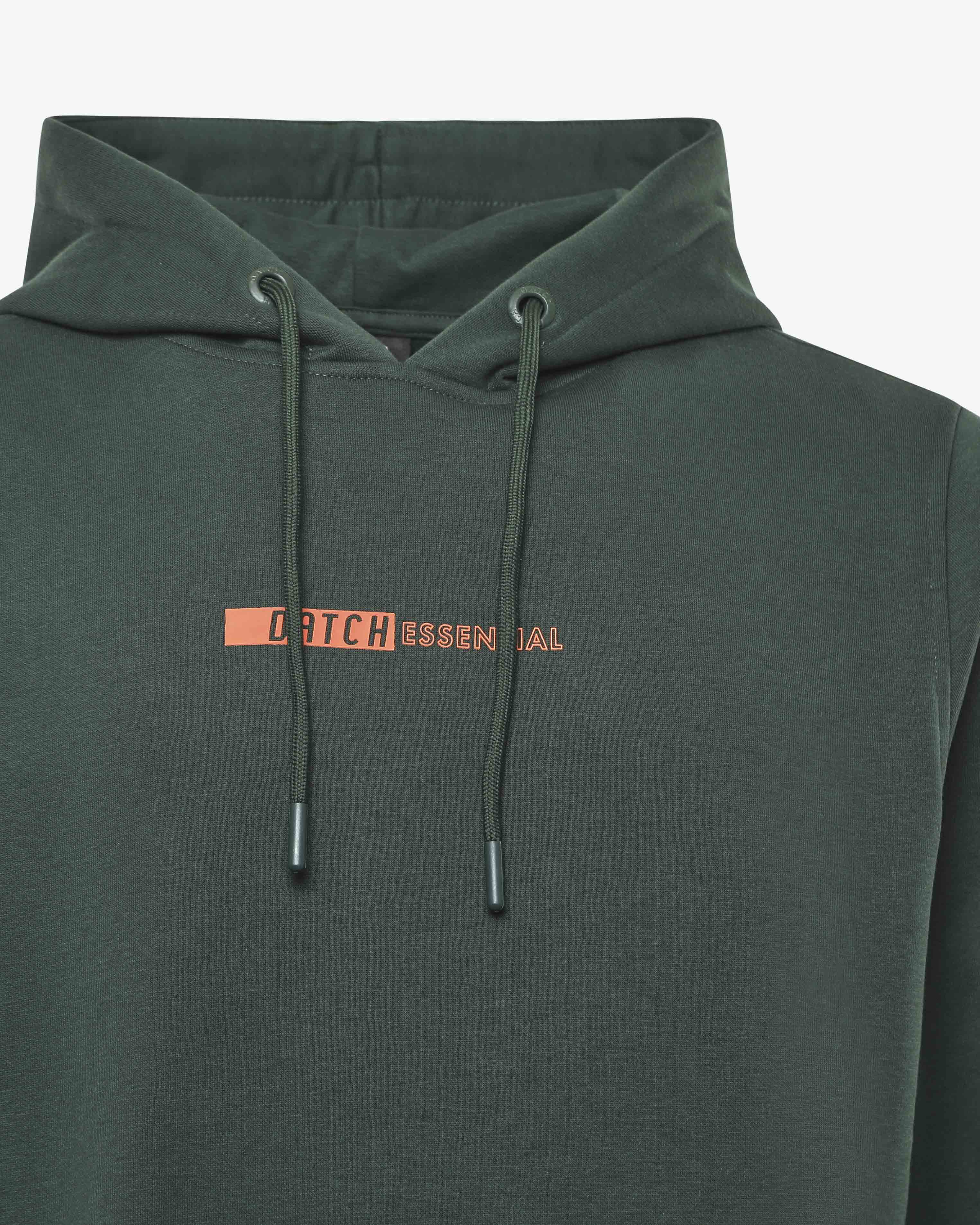 Felpa con cappuccio e stampa piccola