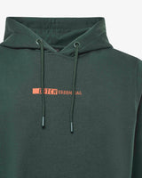 Felpa con cappuccio e stampa piccola