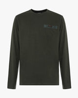 T-shirt manica lunga con taschino