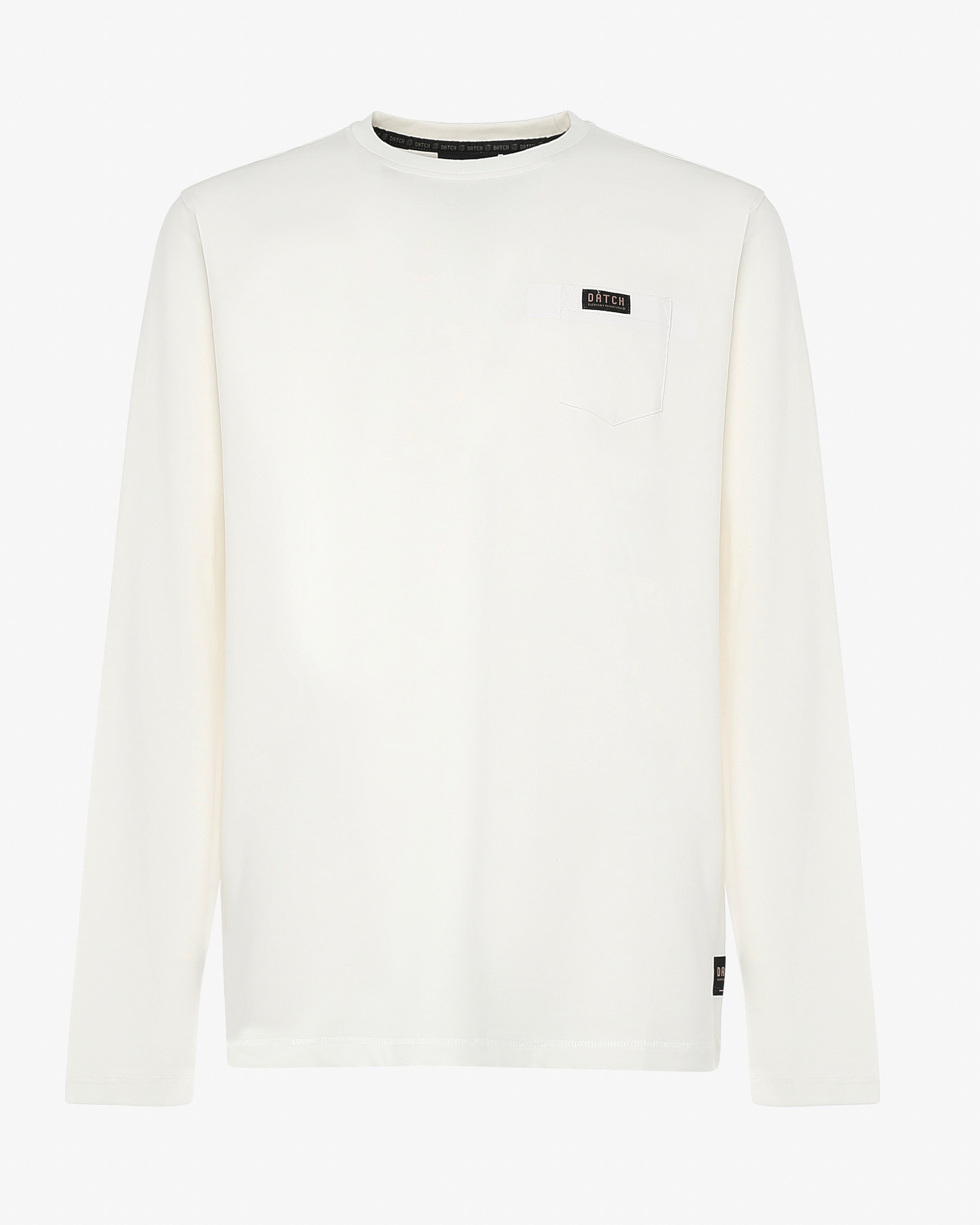 T-shirt manica lunga con taschino