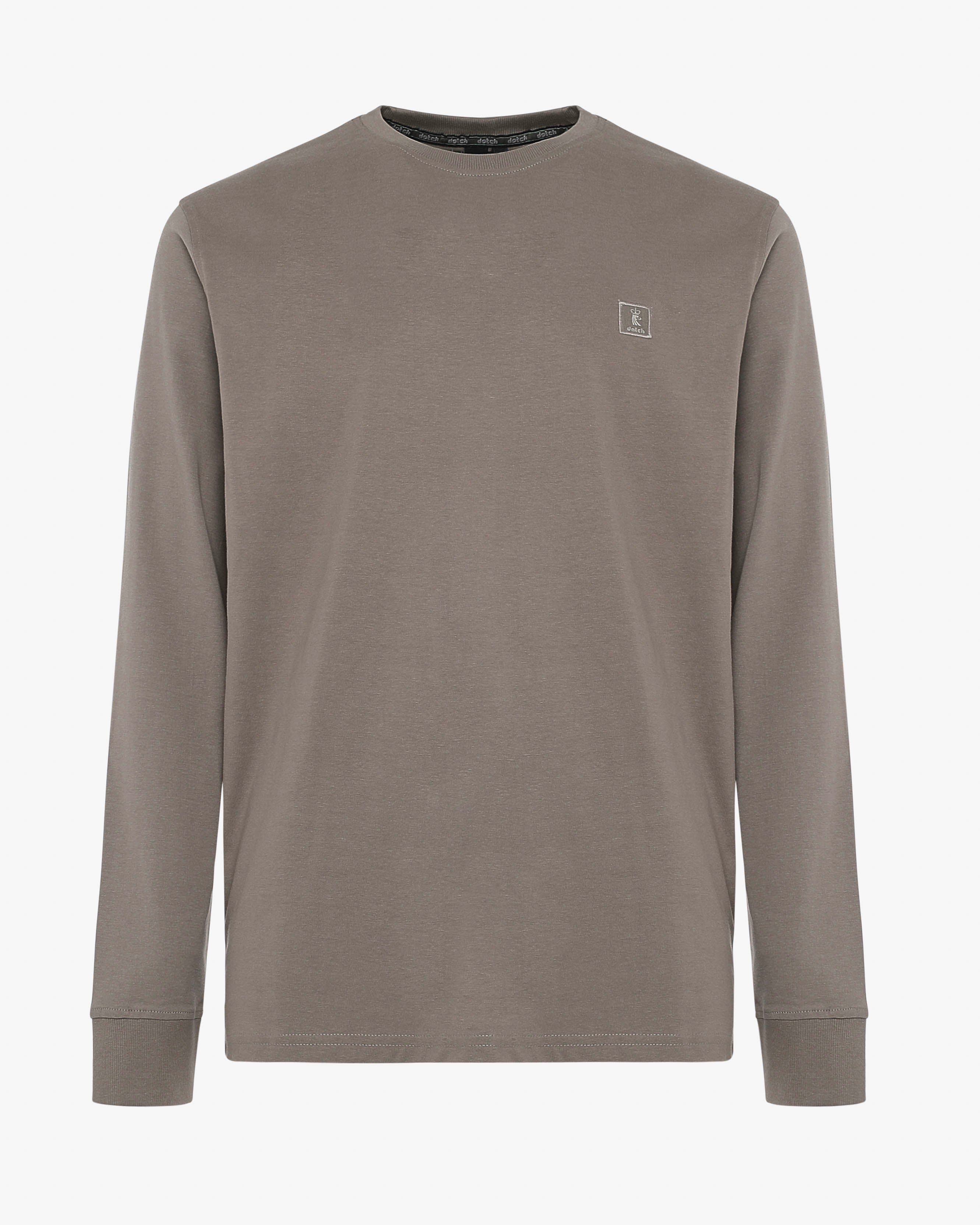 T-shirt manica lunga con stampa sul davanti