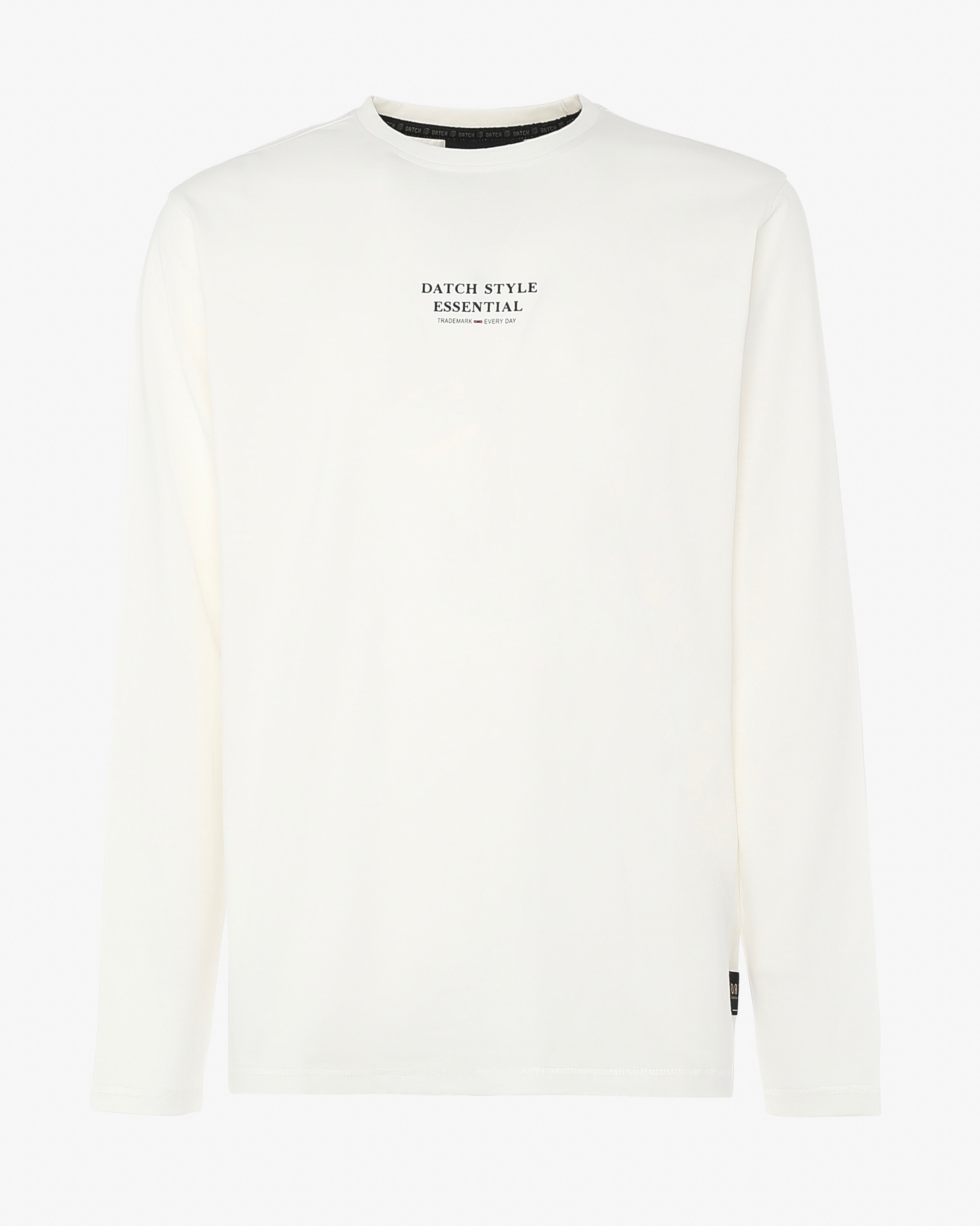 T-shirt manica lunga con stampa sul davanti