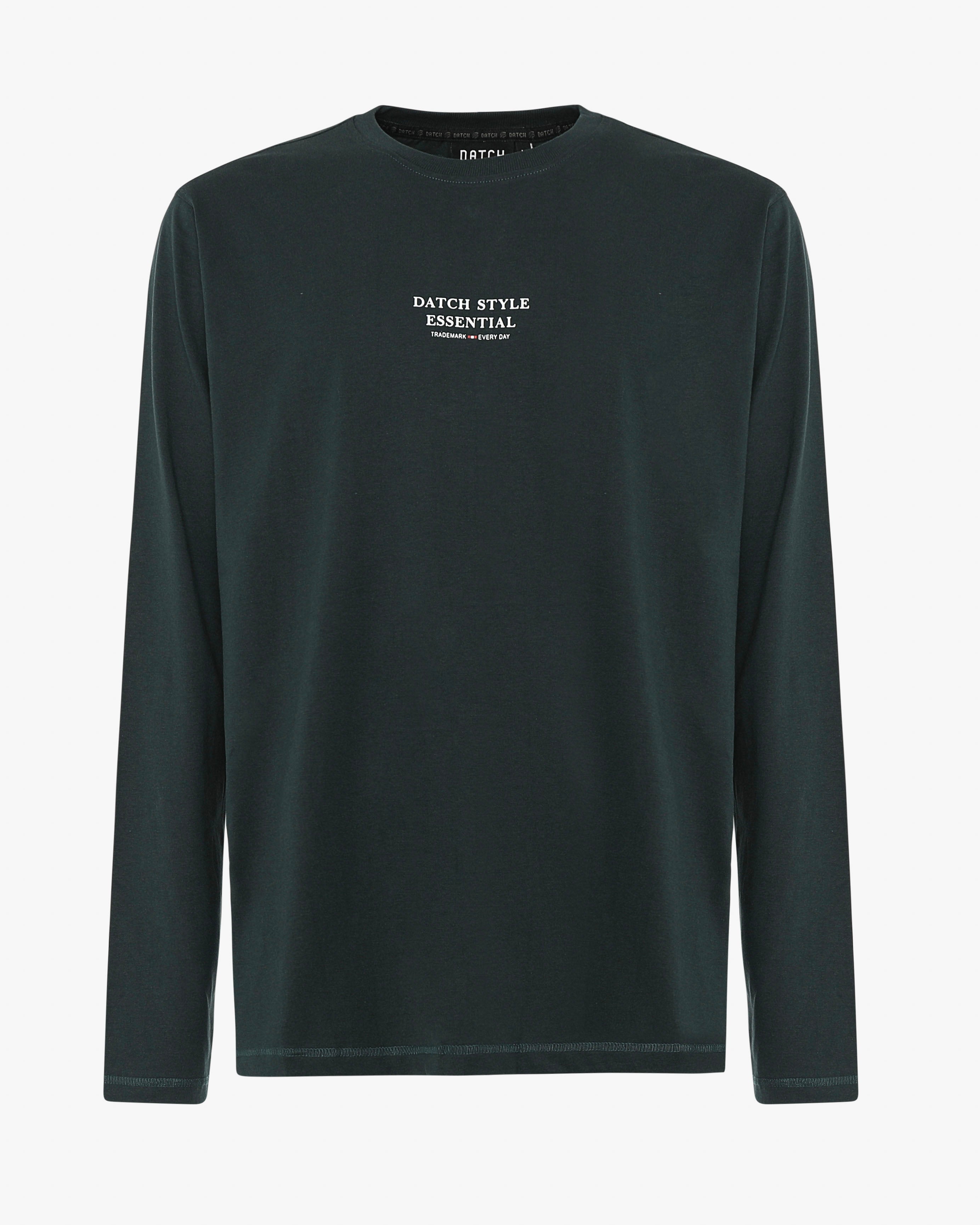 T-shirt manica lunga con stampa sul davanti