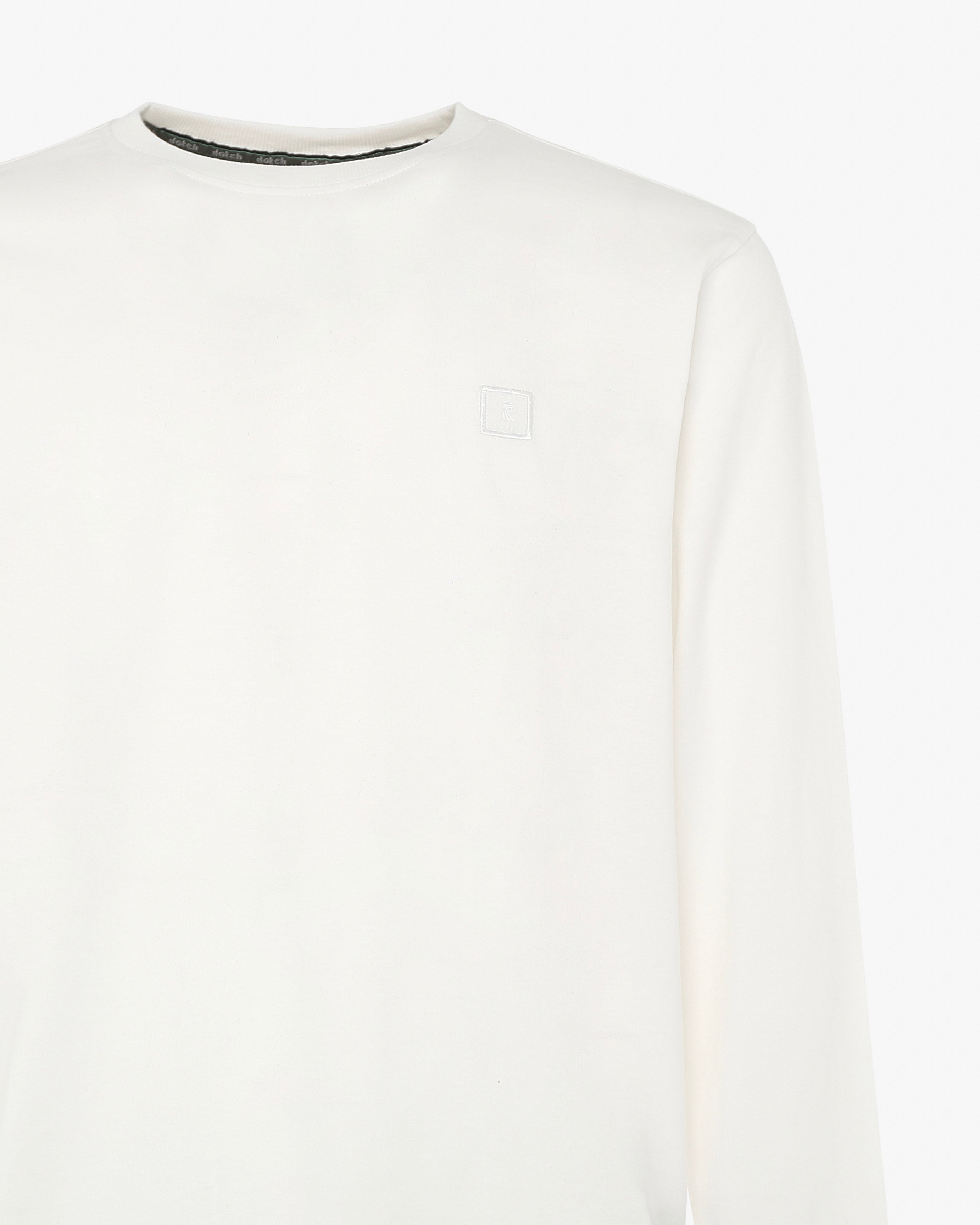 T-shirt manica lunga con micrologo