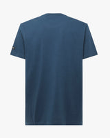 T-shirt con logo centrale tono su tono