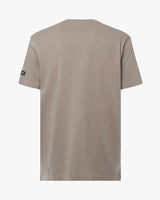 T-shirt con logo centrale tono su tono