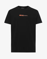 T-shirt girocollo con stampa centrale