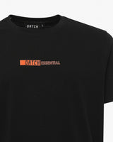 T-shirt girocollo con stampa centrale