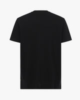 T-shirt girocollo con stampa centrale