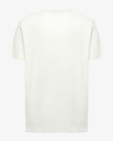 T-shirt girocollo con stampa centrale