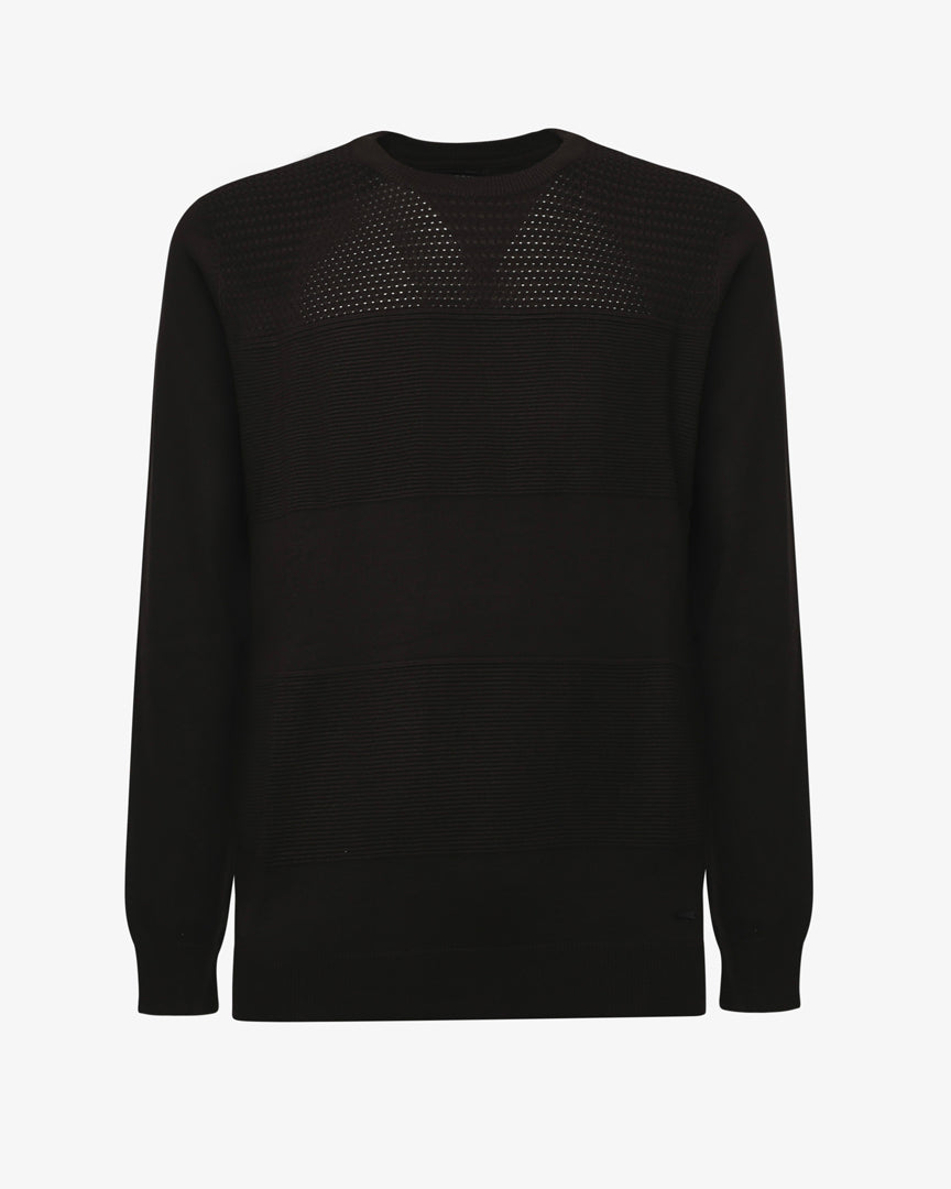 Maglia con dettagli a rete