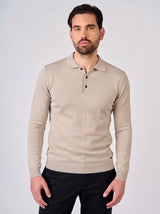 Maglia polo manica lunga