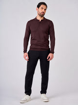 Maglia polo manica lunga