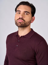 Maglia polo manica lunga