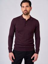 Maglia polo manica lunga