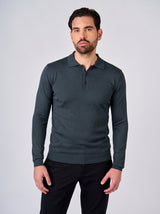 Maglia polo manica lunga