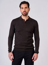 Maglia polo manica lunga