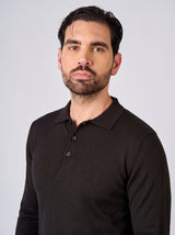 Maglia polo manica lunga