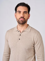 Maglia polo manica lunga