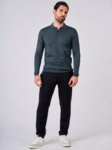 Maglia polo manica lunga