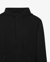Maglia con cappuccio e polsini a coste