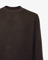 Maglia lupetto con polsi a coste
