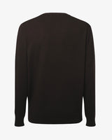 Maglia girocollo a costine "Colour Block"