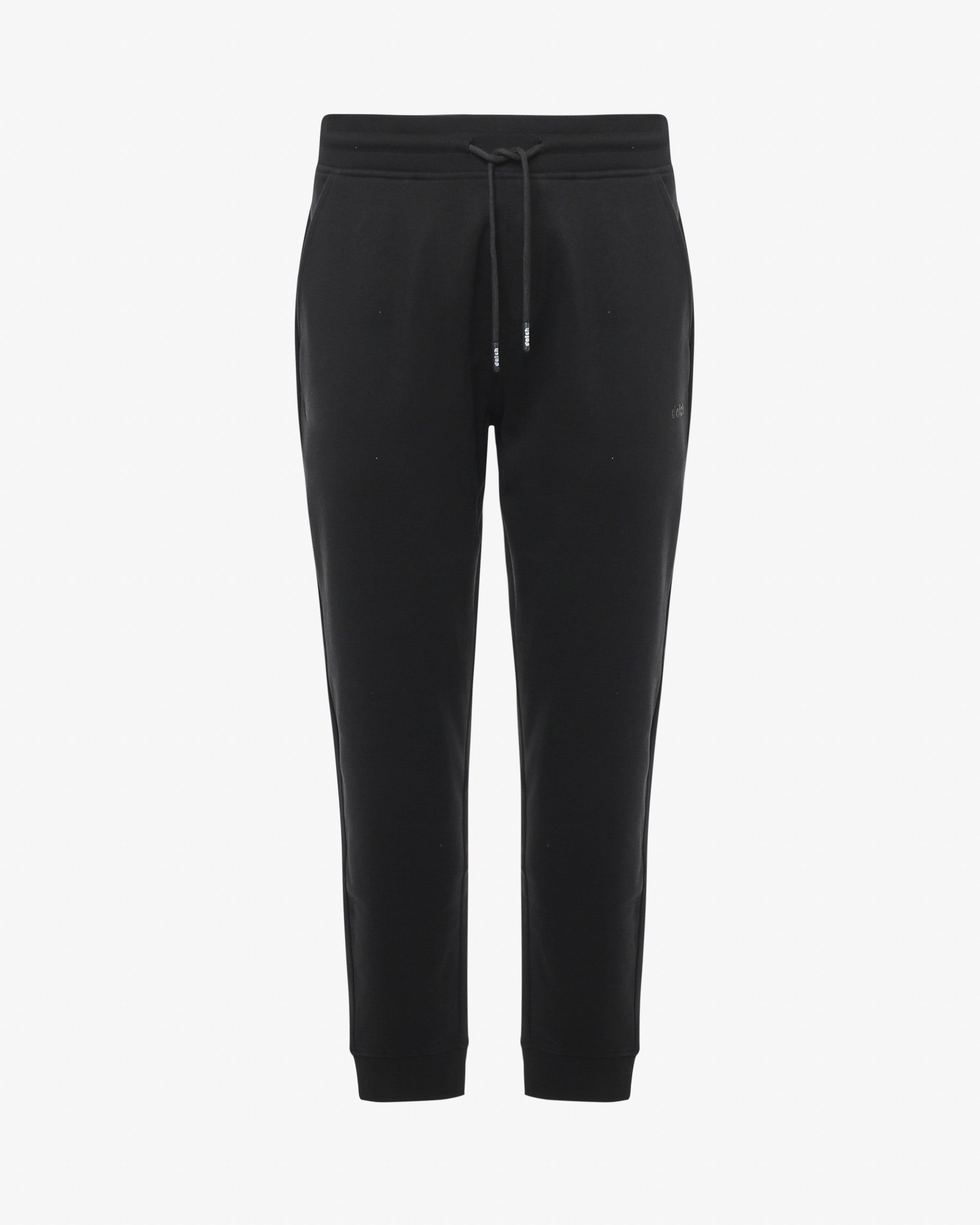 Pantaloni in felpa con fondo a coste