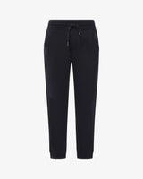 Pantaloni in felpa con fondo a coste